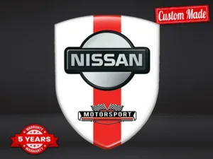 Nissan Badge Silicone Racing Limitato Design Sport Cupola